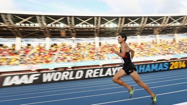 El peruano David Torrence compitió en el último Mundial de Atletismo en Londres (Getty Images)
