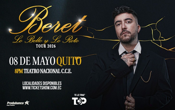 BERET llega a Quito en 2026