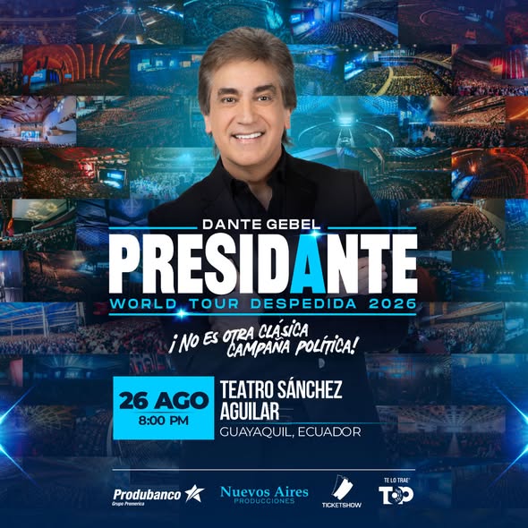Dante Gebel en Guayaquil 2026