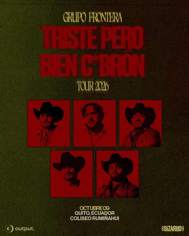 Grupo Frontera en Ecuador 2026