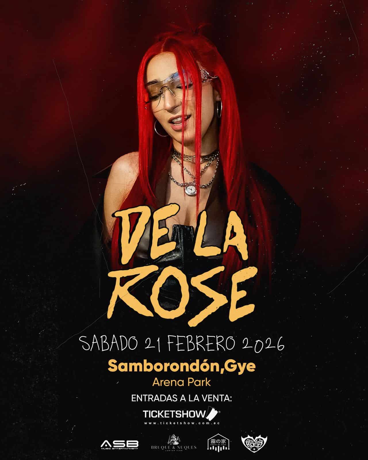 De La Rose en Guayaquil: una noche de flow, pasión y ritmo para celebrar el mes del amor
