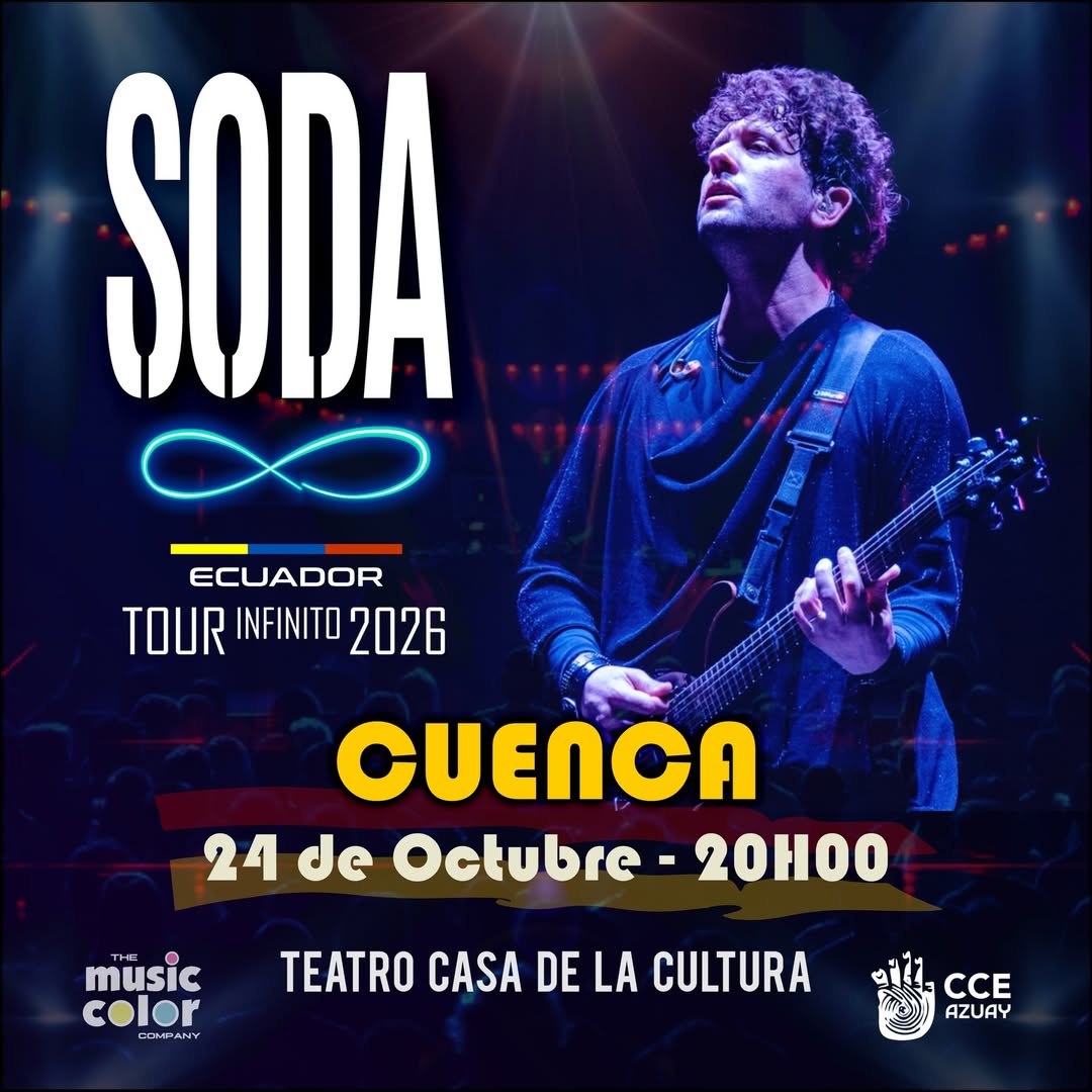 Soda Infinito regresa a Cuenca en 2026